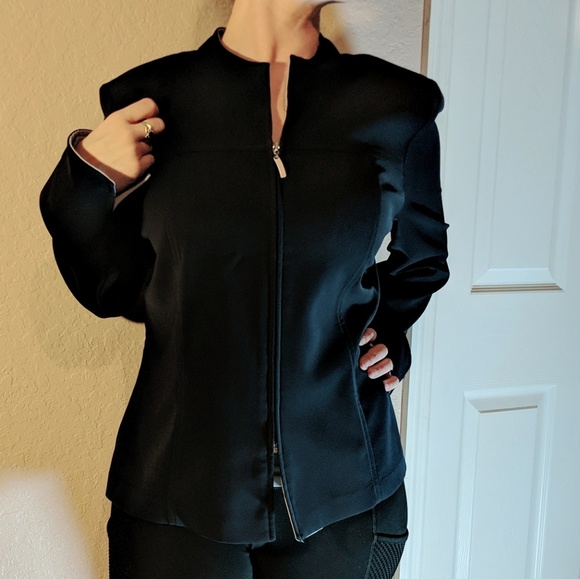 CDC Caren Desiree Company navy jacket size 14 - Picture 1 of 8